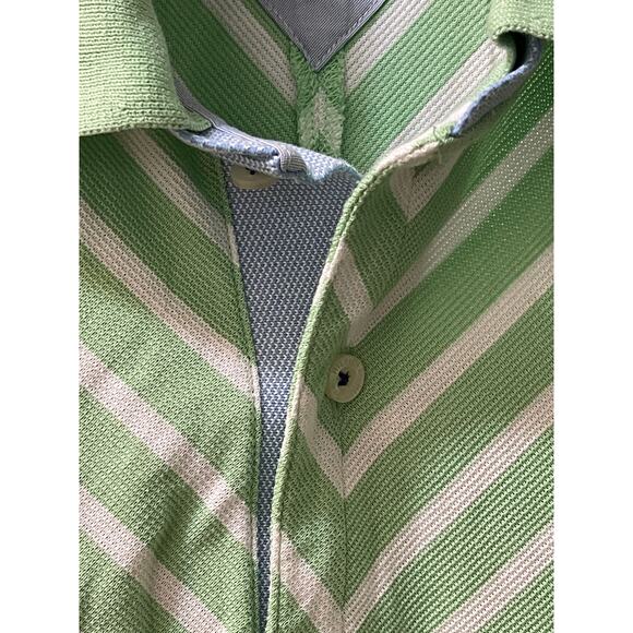 Vintage Men's Tommy Hilfiger Mint Green 100% Cotton Polo Shirt SIZE XL - Picture 4 of 8